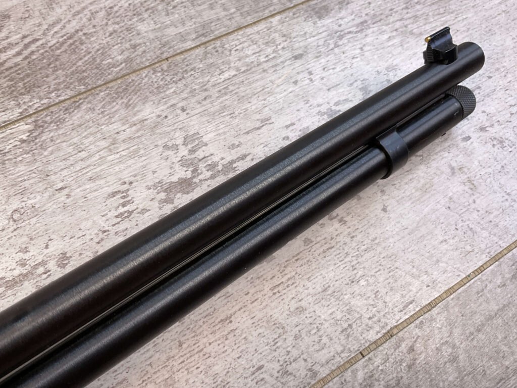 HENRY H12 CLASSIC .357 MAGNUM / .38 SPL LEVER ACTION RIFLE W/20" BARREL, LIKE NEW