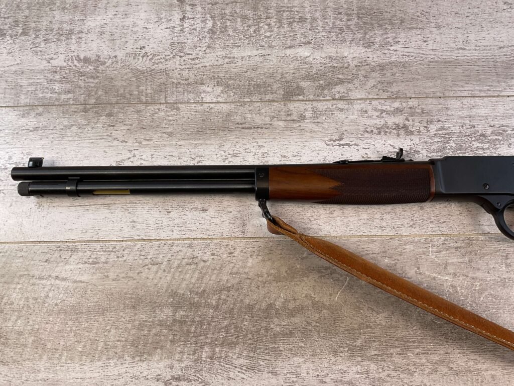 HENRY H12 CLASSIC .357 MAGNUM / .38 SPL LEVER ACTION RIFLE W/20" BARREL, LIKE NEW