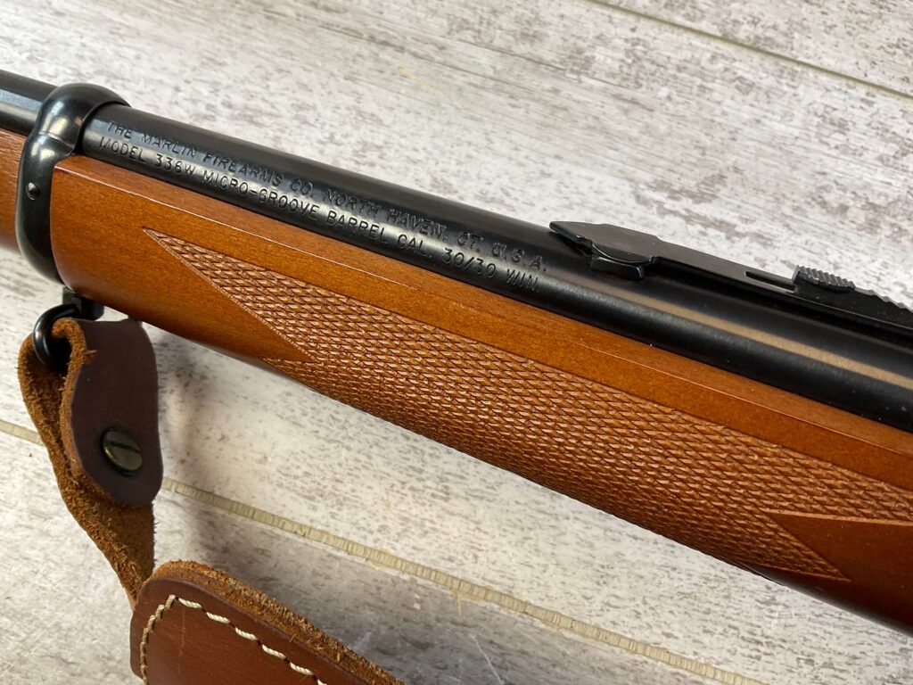 MARLIN 336W CARBINE .30-30 WIN LEVER ACTION RIFLE W/20" BARREL, LIKE NEW