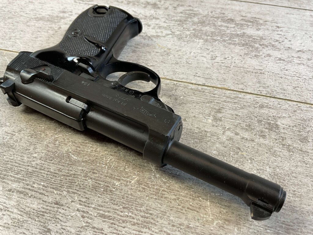 WALTHER P1 POST WAR P38 PISTOL 1977 MFR #6-05104-PF
