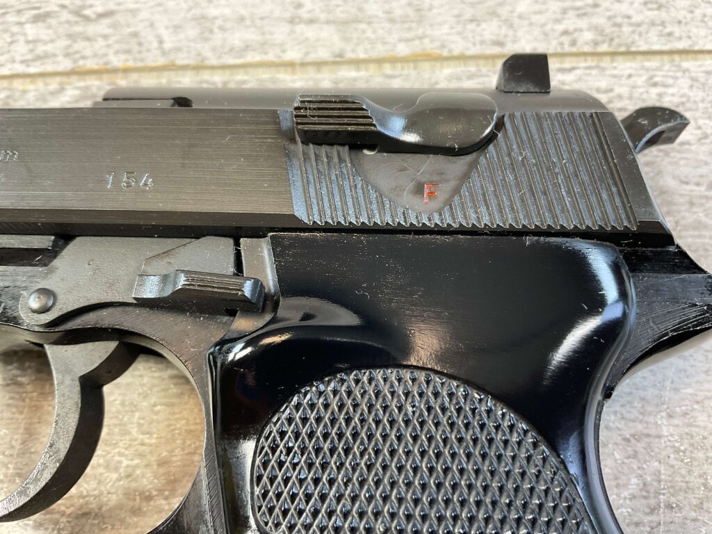 WALTHER P1 POST WAR P38 PISTOL 1977 MFR #6-05104-PF