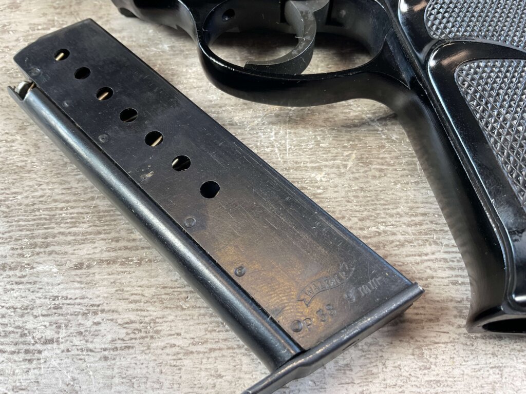 WALTHER P1 POST WAR P38 PISTOL 1977 MFR #6-05104-PF
