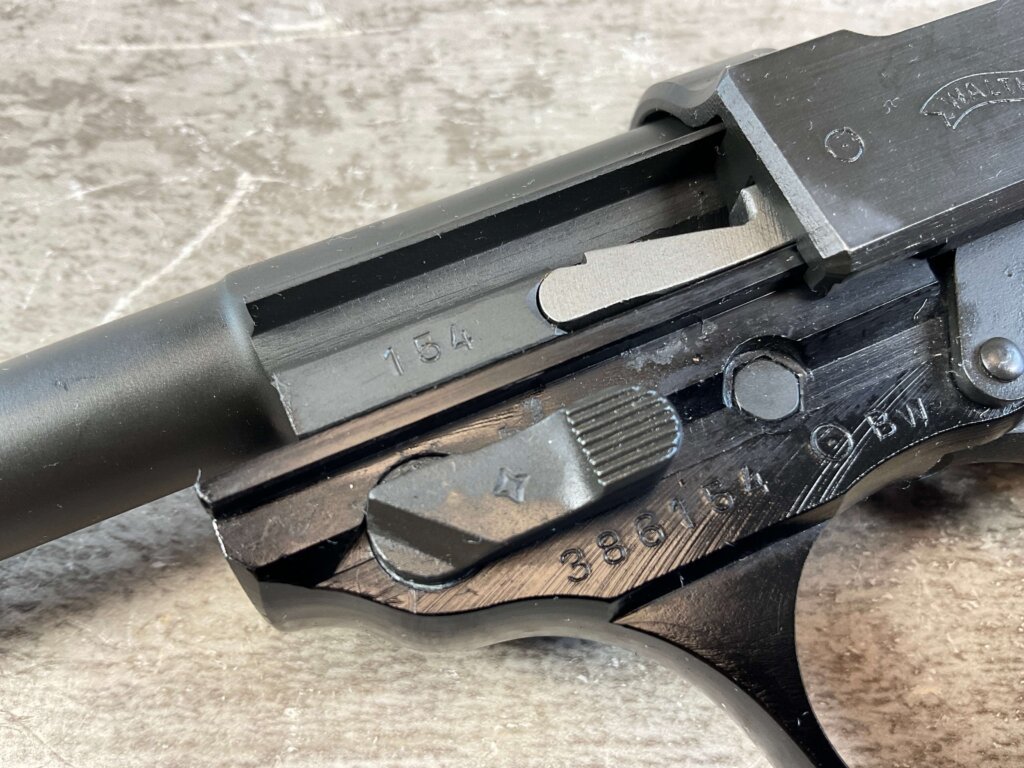 WALTHER P1 POST WAR P38 PISTOL 1977 MFR #6-05104-PF