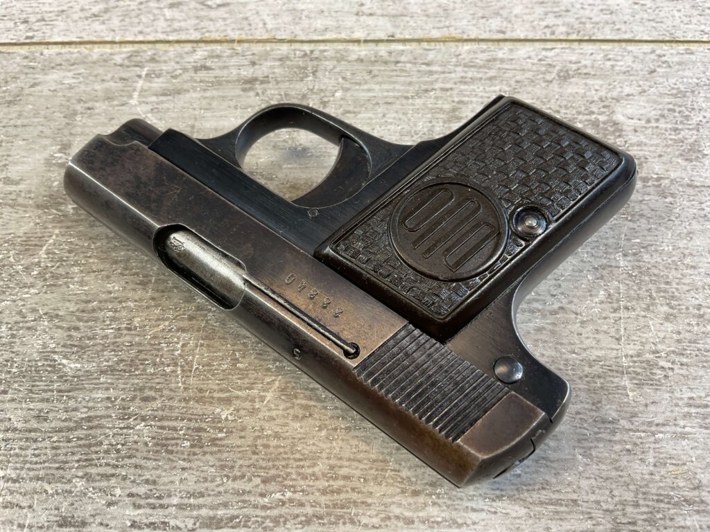 CZECH CZ DUO 6.35MM SEMI AUTO PISTOL RIG, 1944 MFR #6-05102-PF