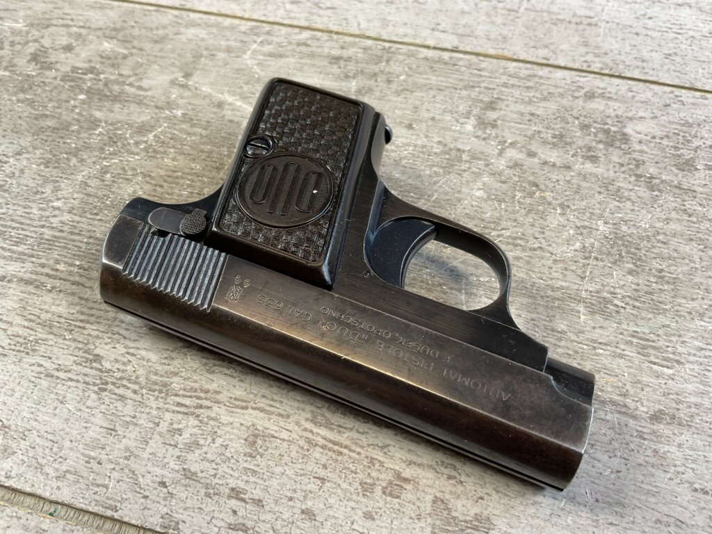 CZECH CZ DUO 6.35MM SEMI AUTO PISTOL RIG, 1944 MFR #6-05102-PF