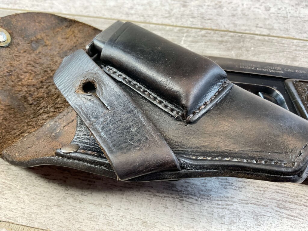 CZECH CZ DUO 6.35MM SEMI AUTO PISTOL RIG, 1944 MFR #6-05102-PF