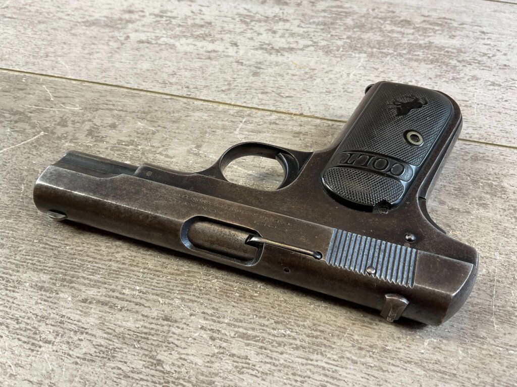 COLT 1903 32 RIMLESS ( 32 AUTO ) POCKET HAMMERLESS SEMI AUTO PISTOL #6-04718-PF