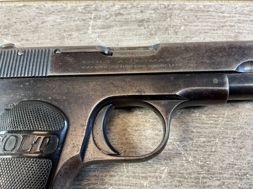 COLT 1903 32 RIMLESS ( 32 AUTO ) POCKET HAMMERLESS SEMI AUTO PISTOL #6-04718-PF