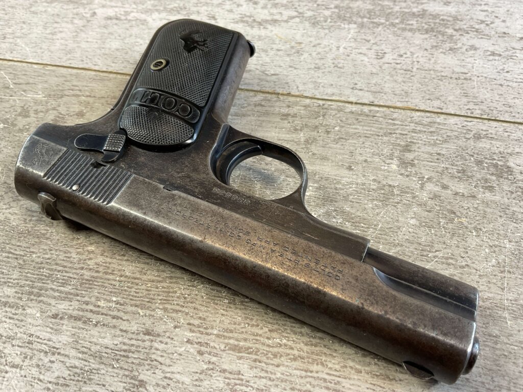 COLT 1903 32 RIMLESS ( 32 AUTO ) POCKET HAMMERLESS SEMI AUTO PISTOL #6-04718-PF