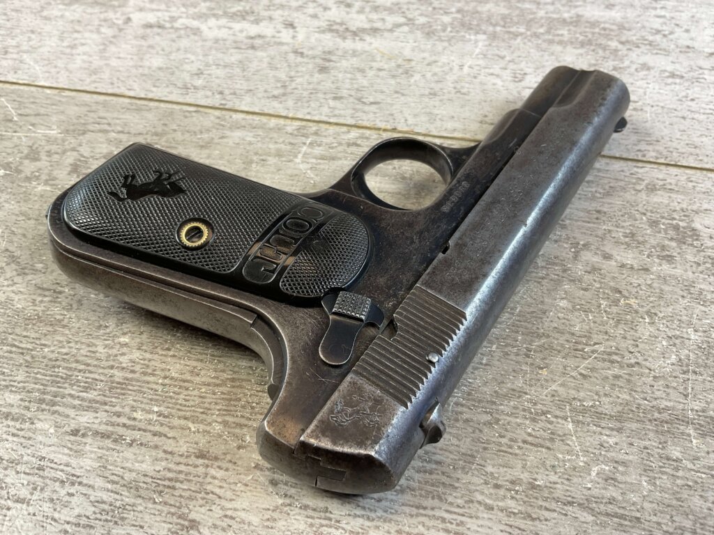 COLT 1903 32 RIMLESS ( 32 AUTO ) POCKET HAMMERLESS SEMI AUTO PISTOL #6-04718-PF