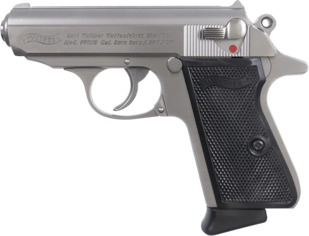 WALTHER PPK/S 380 3.3'' 7-RD SEMI-AUTO PISTOL, NEW IN BOX & NEVER FIRED #6-07003-PF