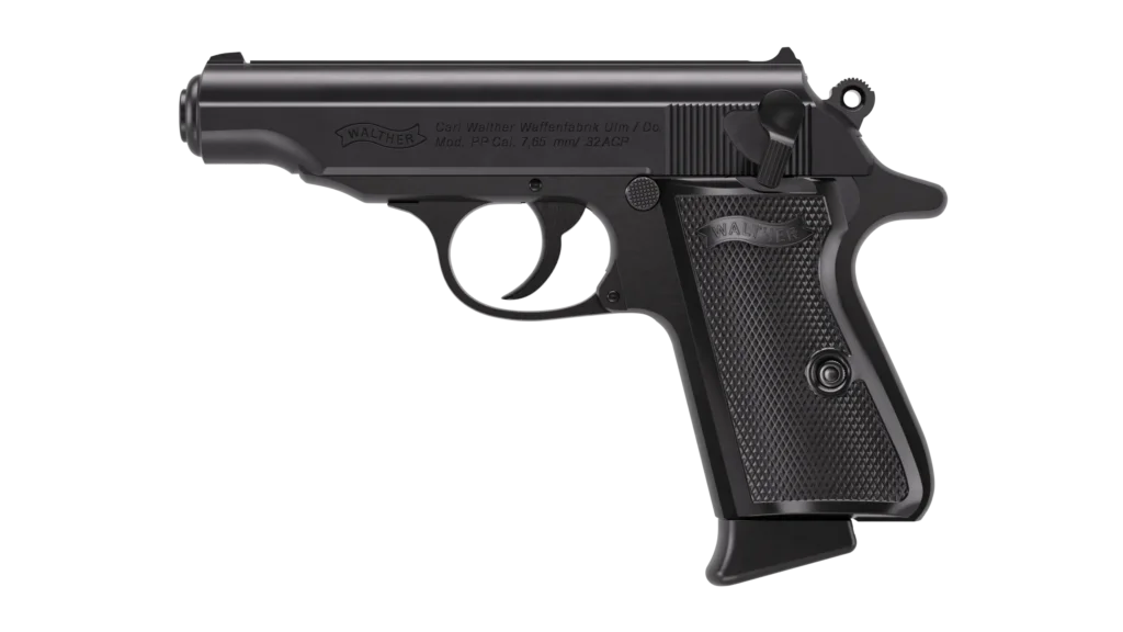 WALTHER PP 32 AUTO 3.9" 8-RD SEMI-AUTO PISTOL, NEW IN BOX & NEVER FIRED #6-07005-PF