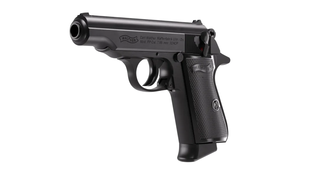 WALTHER PP 32 AUTO 3.9" 8-RD SEMI-AUTO PISTOL, NEW IN BOX & NEVER FIRED #6-07005-PF