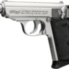 WALTHER PPK/S SD 32 AUTO 3.3" 7-RD SEMI-AUTO PISTOL, NEW IN BOX & NEVER FIRED #6-07000-PF