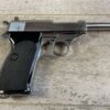 WALTHER AC43 P38 9MM SEMI AUTO PISTOL, NICKEL FINISH #6-05109-PF