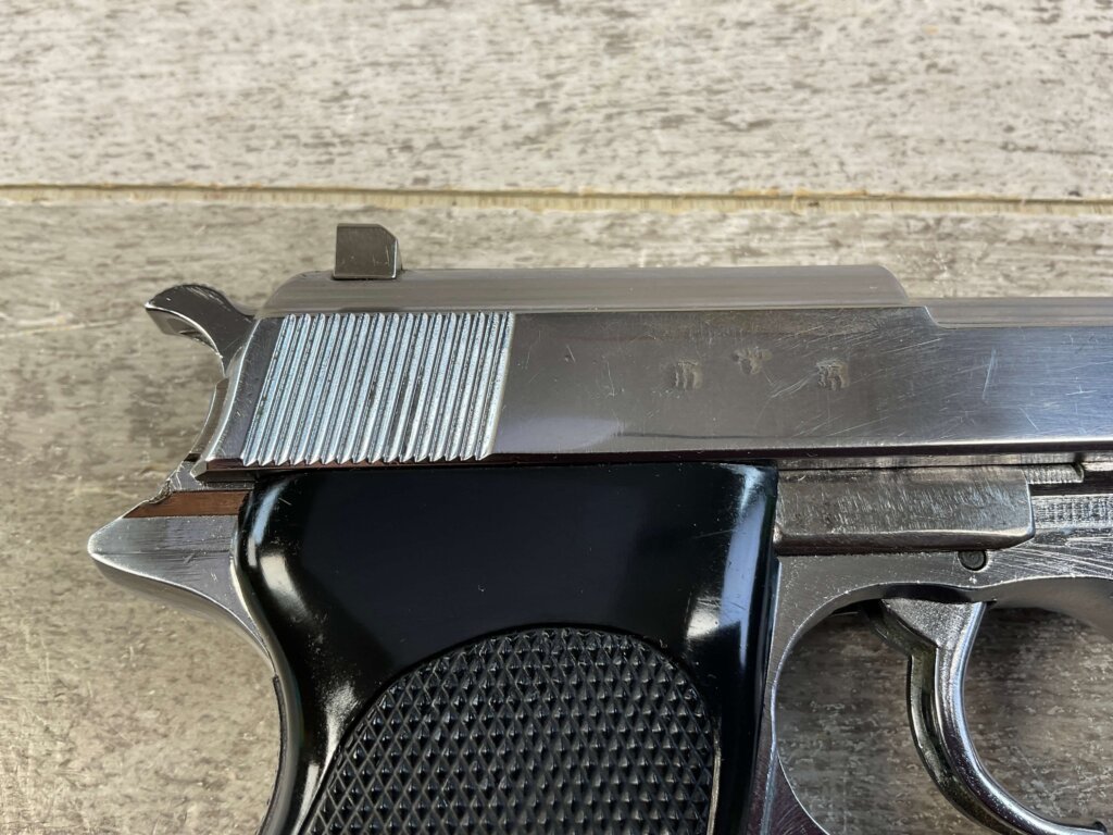 WALTHER AC43 P38 9MM SEMI AUTO PISTOL, NICKEL FINISH #6-05109-PF