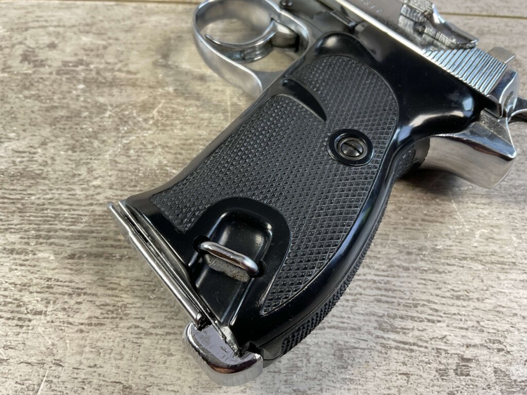 WALTHER AC43 P38 9MM SEMI AUTO PISTOL, NICKEL FINISH #6-05109-PF