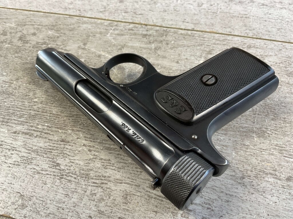 JP SAUER & SOHN MODEL 1913 7.65/.32acp SEMI AUTO GERMAN PISTOL, MINTY #6-05111-PF