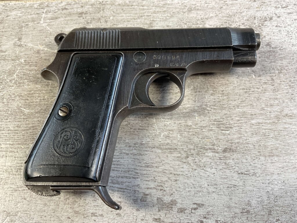 BERETTA M1935 7.65 CAL SEMI AUTO PISTOL "4UT" MARKED LAST DITCH GERMAN ARMY ISSUED #6-05114-PF