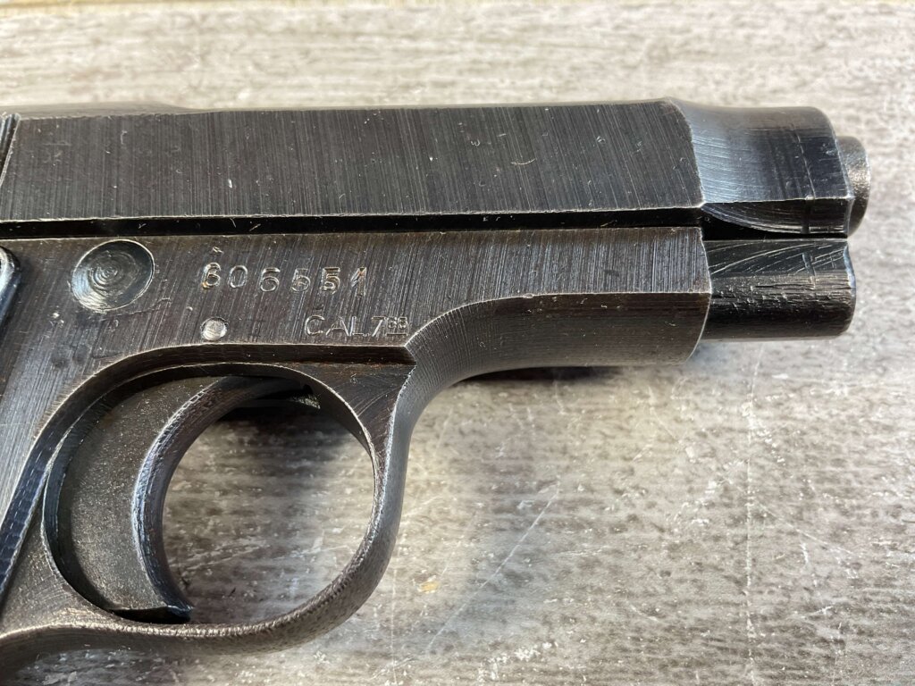 BERETTA M1935 7.65 CAL SEMI AUTO PISTOL "4UT" MARKED LAST DITCH GERMAN ARMY ISSUED #6-05114-PF