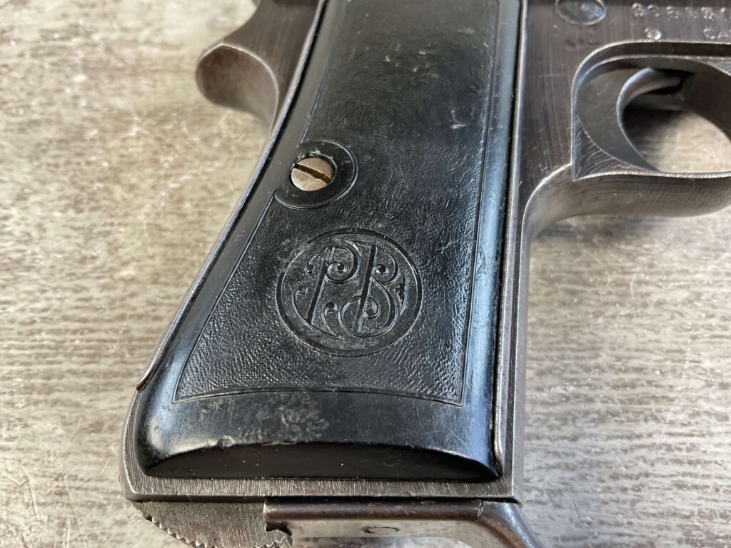 BERETTA M1935 7.65 CAL SEMI AUTO PISTOL "4UT" MARKED LAST DITCH GERMAN ARMY ISSUED #6-05114-PF