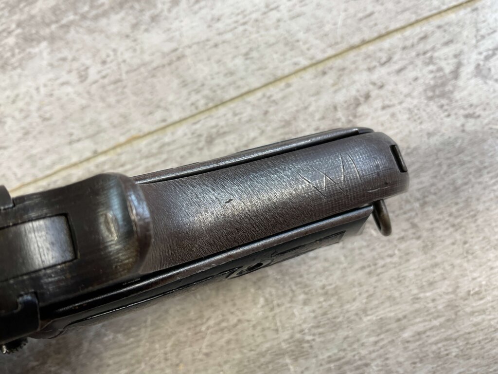 BERETTA M1935 7.65 CAL SEMI AUTO PISTOL "4UT" MARKED LAST DITCH GERMAN ARMY ISSUED #6-05114-PF