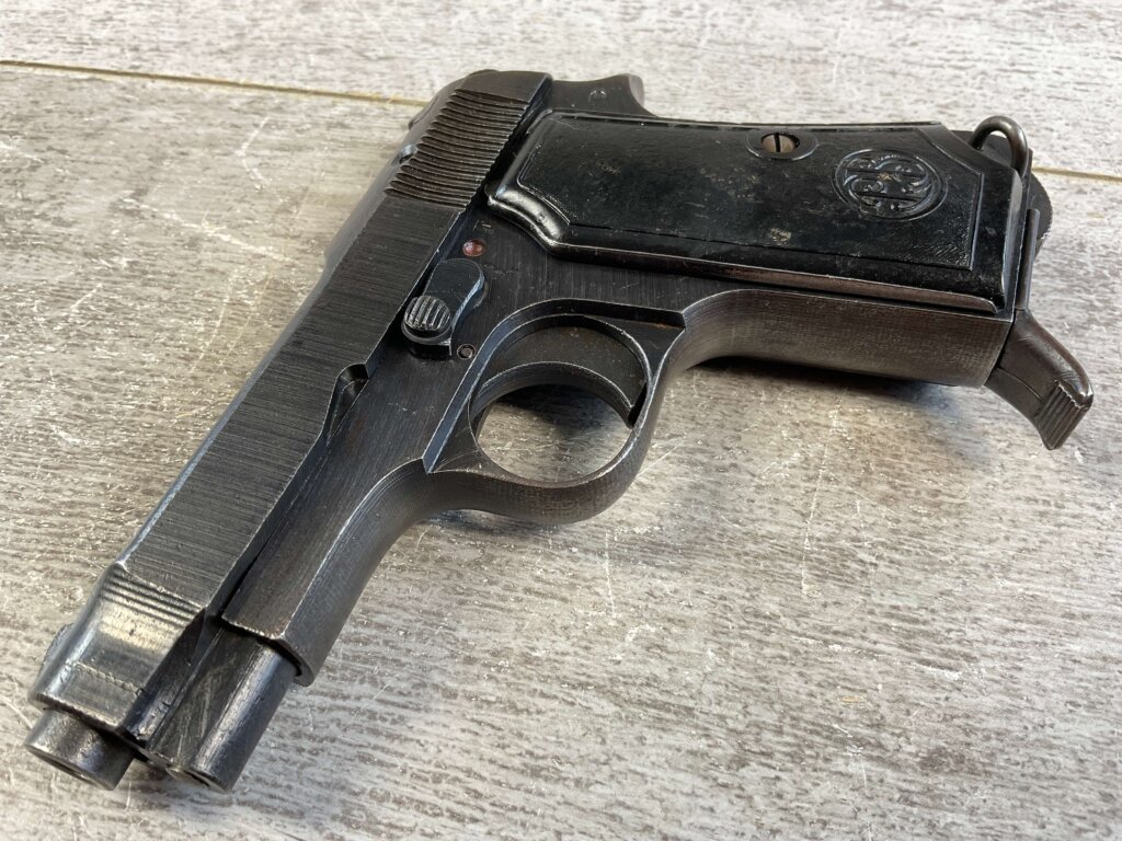 BERETTA M1935 7.65 CAL SEMI AUTO PISTOL "4UT" MARKED LAST DITCH GERMAN ARMY ISSUED #6-05114-PF