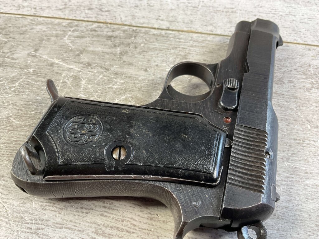 BERETTA M1935 7.65 CAL SEMI AUTO PISTOL "4UT" MARKED LAST DITCH GERMAN ARMY ISSUED #6-05114-PF