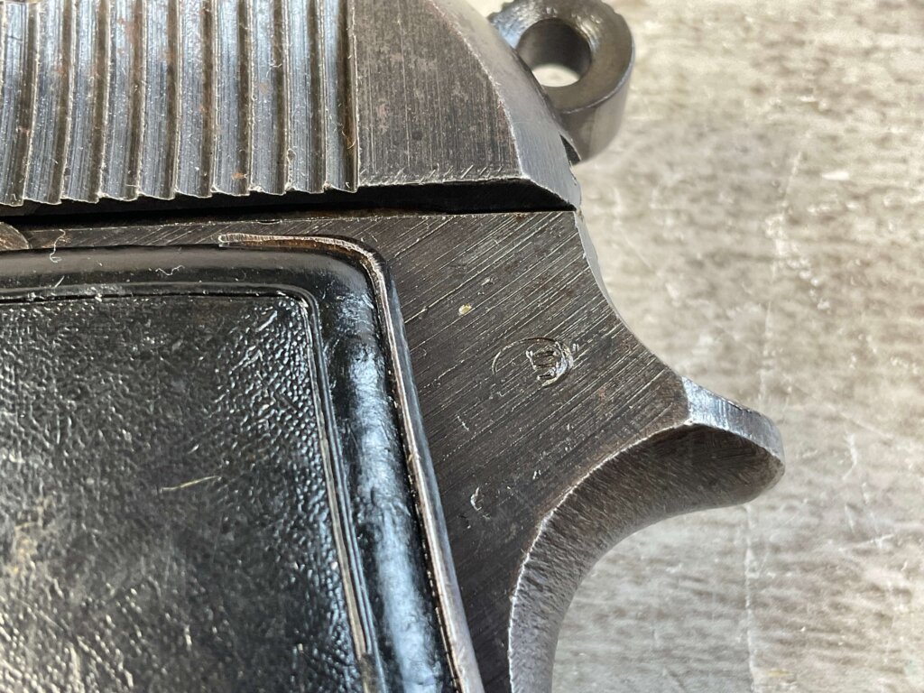 BERETTA M1935 7.65 CAL SEMI AUTO PISTOL "4UT" MARKED LAST DITCH GERMAN ARMY ISSUED #6-05114-PF