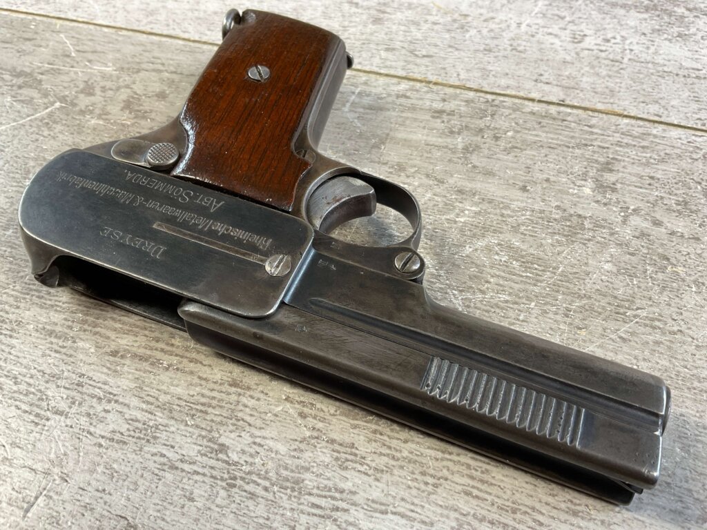 DREYSE 1907 7.65MM SEMI AUTO PISTOL, FOURTH VARIANT #6-06552-PF