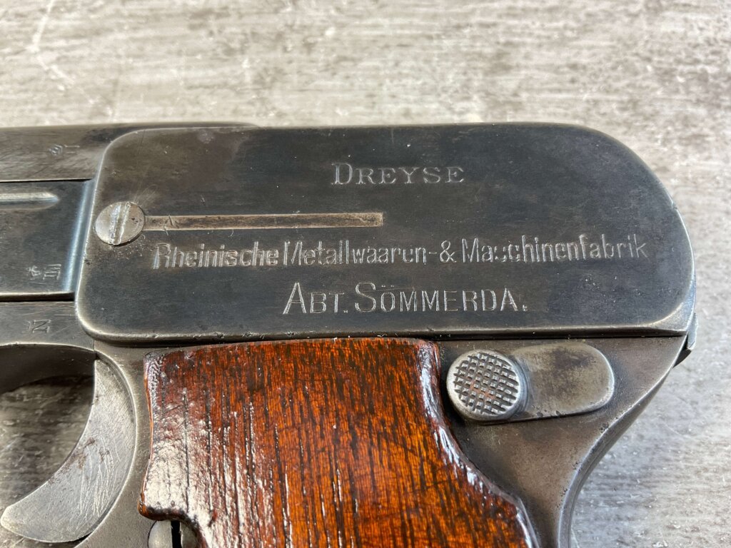 DREYSE 1907 7.65MM SEMI AUTO PISTOL, FOURTH VARIANT #6-06552-PF
