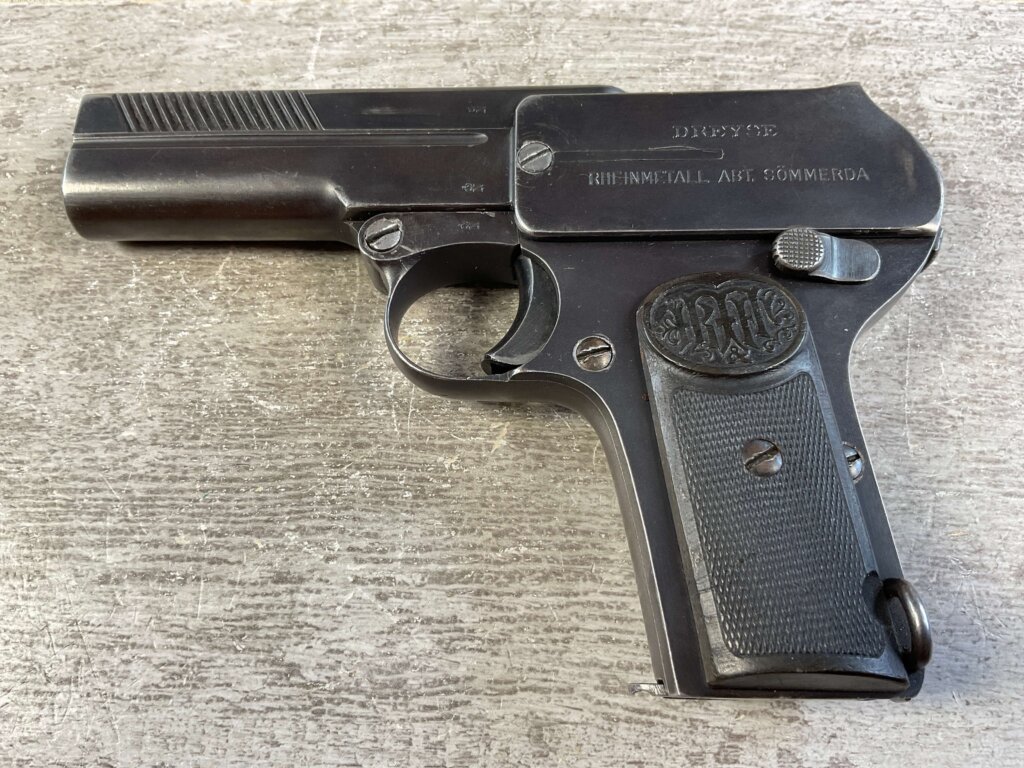 DREYSE 1907 7.65MM SEMI AUTO PISTOL, WWI #6-06551-PF