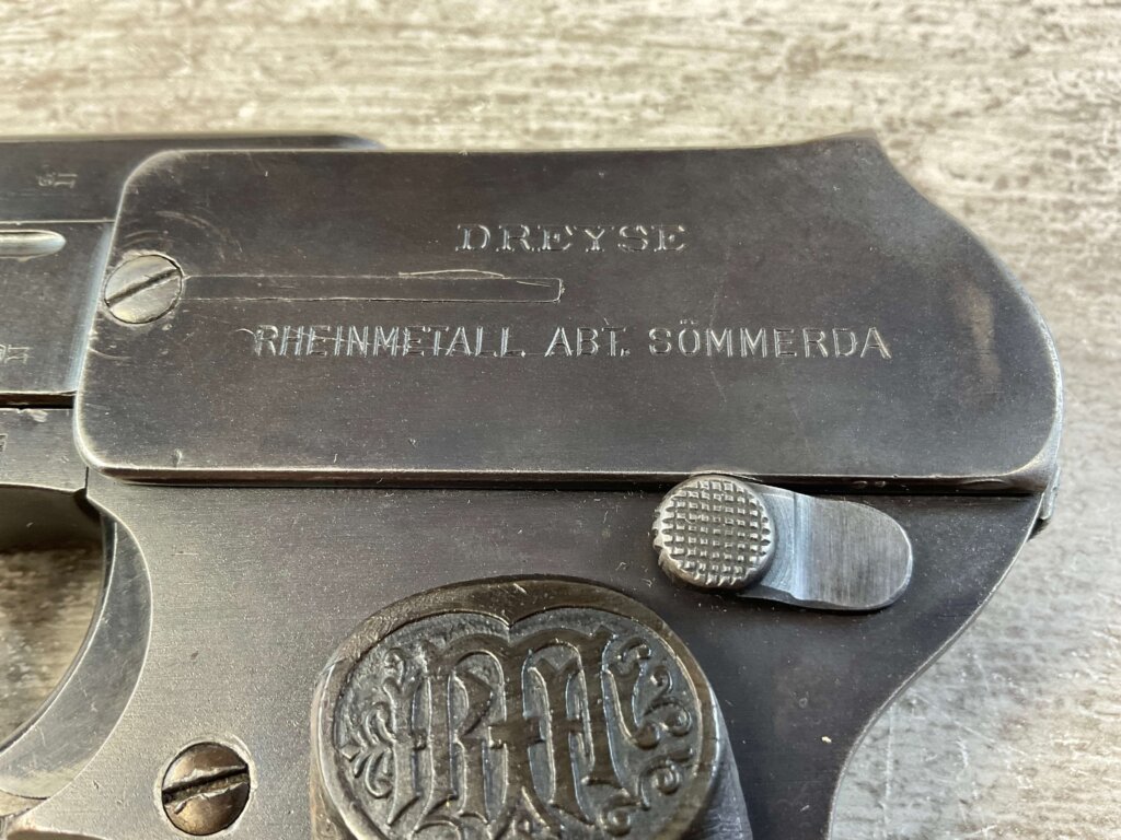 DREYSE 1907 7.65MM SEMI AUTO PISTOL, WWI #6-06551-PF