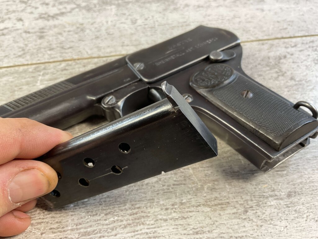 DREYSE 1907 7.65MM SEMI AUTO PISTOL, WWI #6-06551-PF