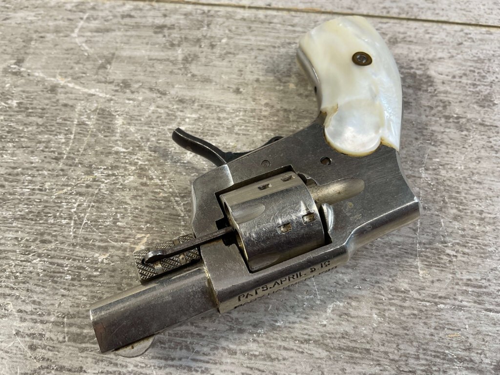 KOLB MODEL 1910 .22 SHORT BABY HAMMERLESS REVOLVER #6-06550-PF