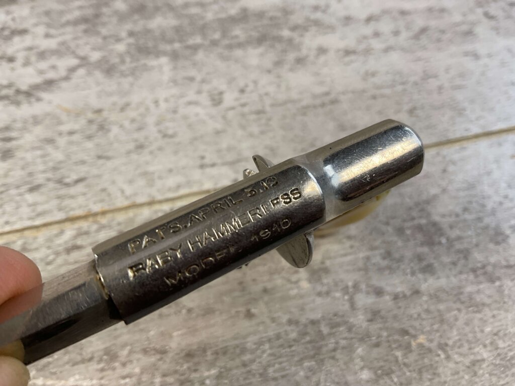 KOLB MODEL 1910 .22 SHORT BABY HAMMERLESS REVOLVER #6-06550-PF