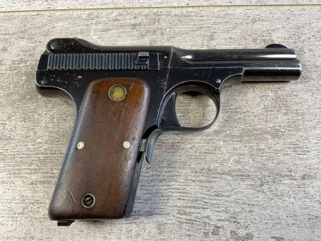 SCARCE SMITH & WESSON S&W M35 / MODEL 1913 35 S&W (.32 ACP) CAL SEMI AUTO PISTOL #6-06554-PF