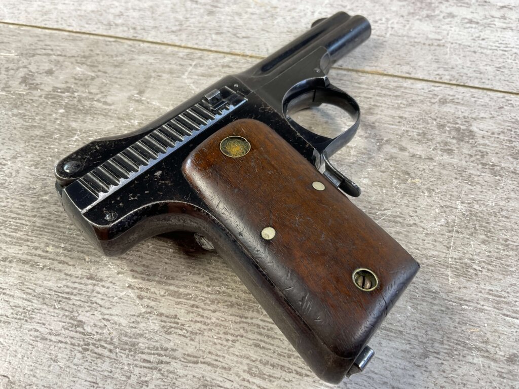 SCARCE SMITH & WESSON S&W M35 / MODEL 1913 35 S&W (.32 ACP) CAL SEMI AUTO PISTOL #6-06554-PF