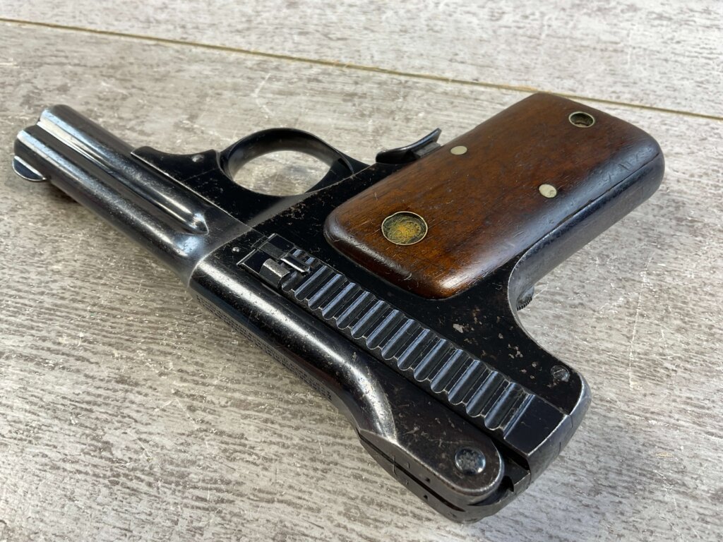SCARCE SMITH & WESSON S&W M35 / MODEL 1913 35 S&W (.32 ACP) CAL SEMI AUTO PISTOL #6-06554-PF