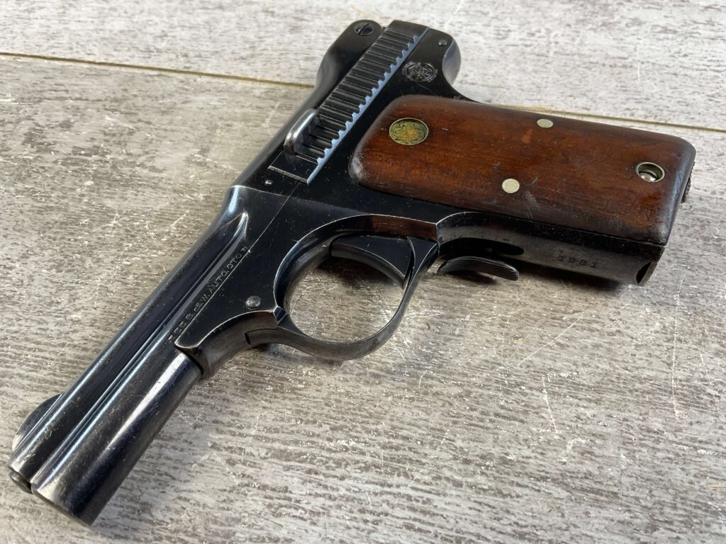 SCARCE SMITH & WESSON S&W M35 / MODEL 1913 35 S&W (.32 ACP) CAL SEMI AUTO PISTOL #6-06554-PF
