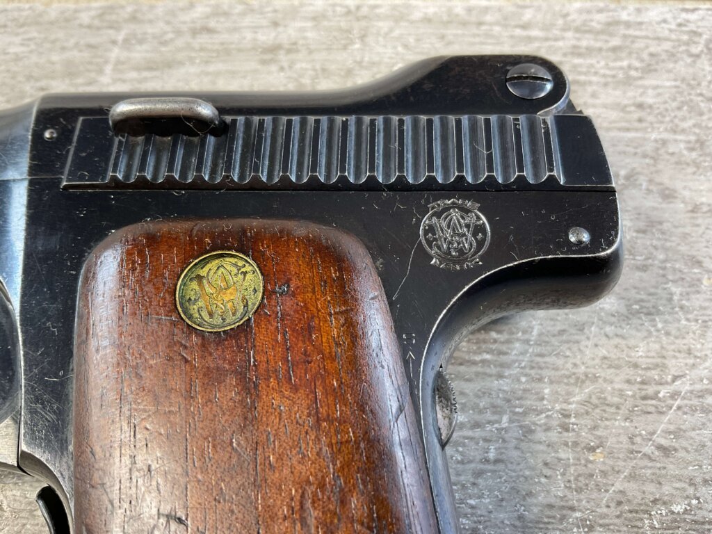 SCARCE SMITH & WESSON S&W M35 / MODEL 1913 35 S&W (.32 ACP) CAL SEMI AUTO PISTOL #6-06554-PF