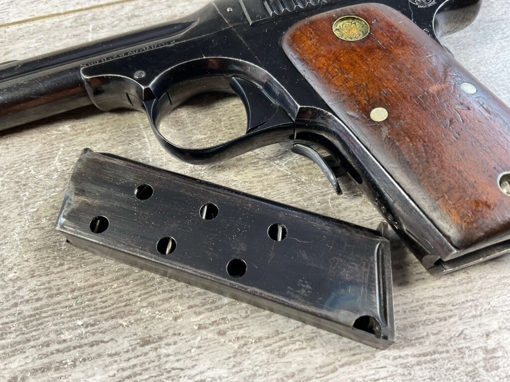 SCARCE SMITH & WESSON S&W M35 / MODEL 1913 35 S&W (.32 ACP) CAL SEMI AUTO PISTOL #6-06554-PF