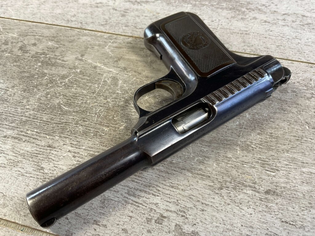 SAVAGE MODEL 1907 .380 ACP SEMI AUTO PISTOL, 1914 MFR #6-06556-PF