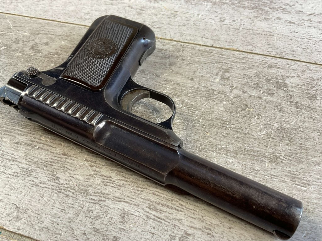 SAVAGE MODEL 1907 .380 ACP SEMI AUTO PISTOL, 1914 MFR #6-06556-PF