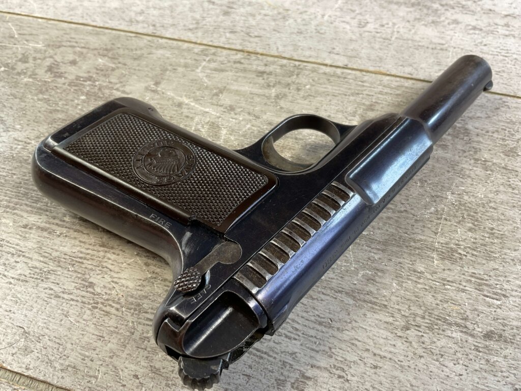 SAVAGE MODEL 1907 .380 ACP SEMI AUTO PISTOL, 1914 MFR #6-06556-PF