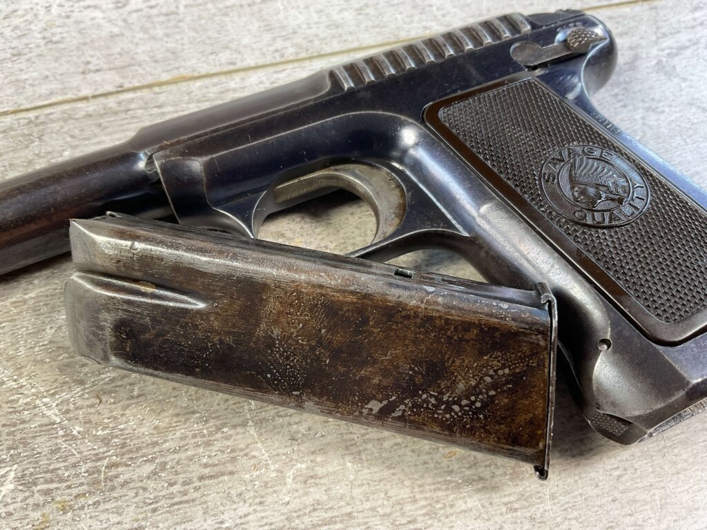 SAVAGE MODEL 1907 .380 ACP SEMI AUTO PISTOL, 1914 MFR #6-06556-PF