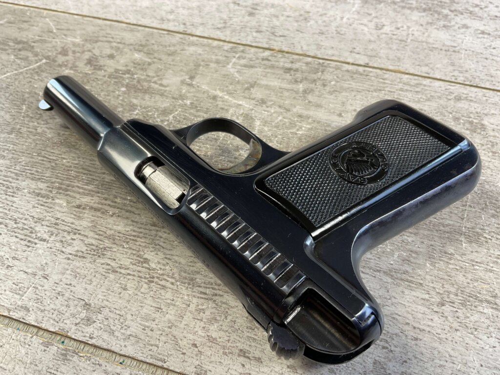 SAVAGE MODEL 1907 .32 ACP SEMI AUTO PISTOL, 1915 MFR #6-06559-PF