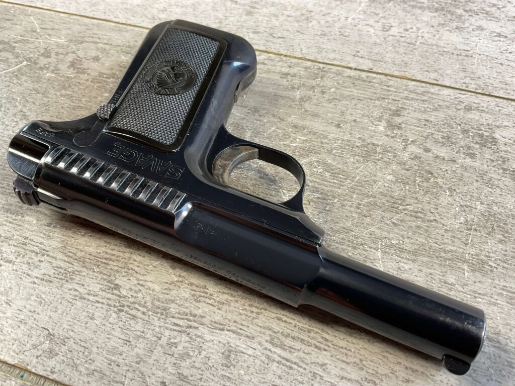 SAVAGE MODEL 1907 .32 ACP SEMI AUTO PISTOL, 1915 MFR #6-06559-PF