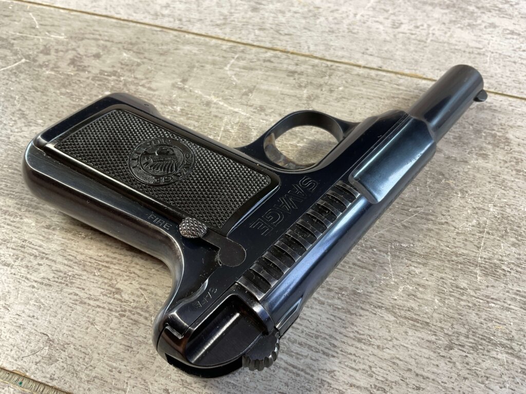 SAVAGE MODEL 1907 .32 ACP SEMI AUTO PISTOL, 1915 MFR #6-06559-PF