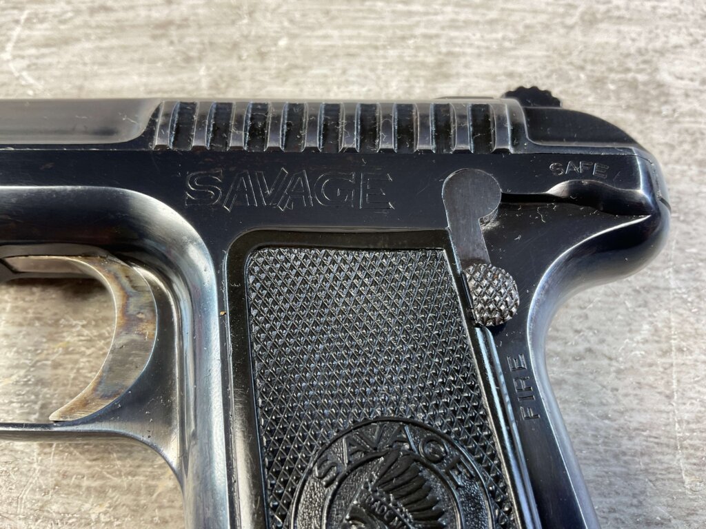 SAVAGE MODEL 1907 .32 ACP SEMI AUTO PISTOL, 1915 MFR #6-06559-PF